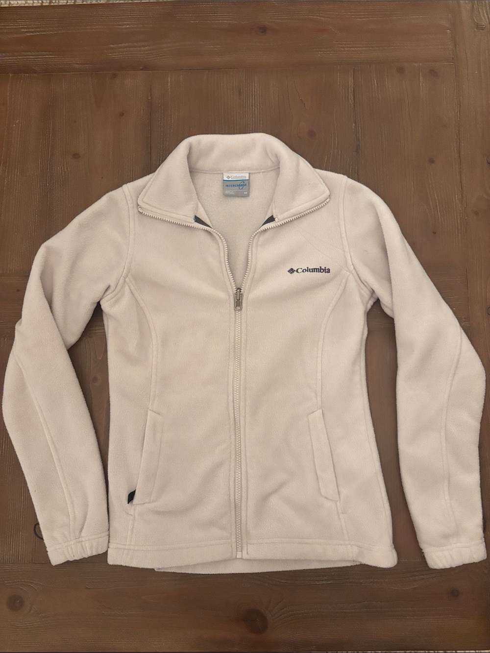 Columbia Women's Full-Zip Teddy Fleece Jacket - Off-White